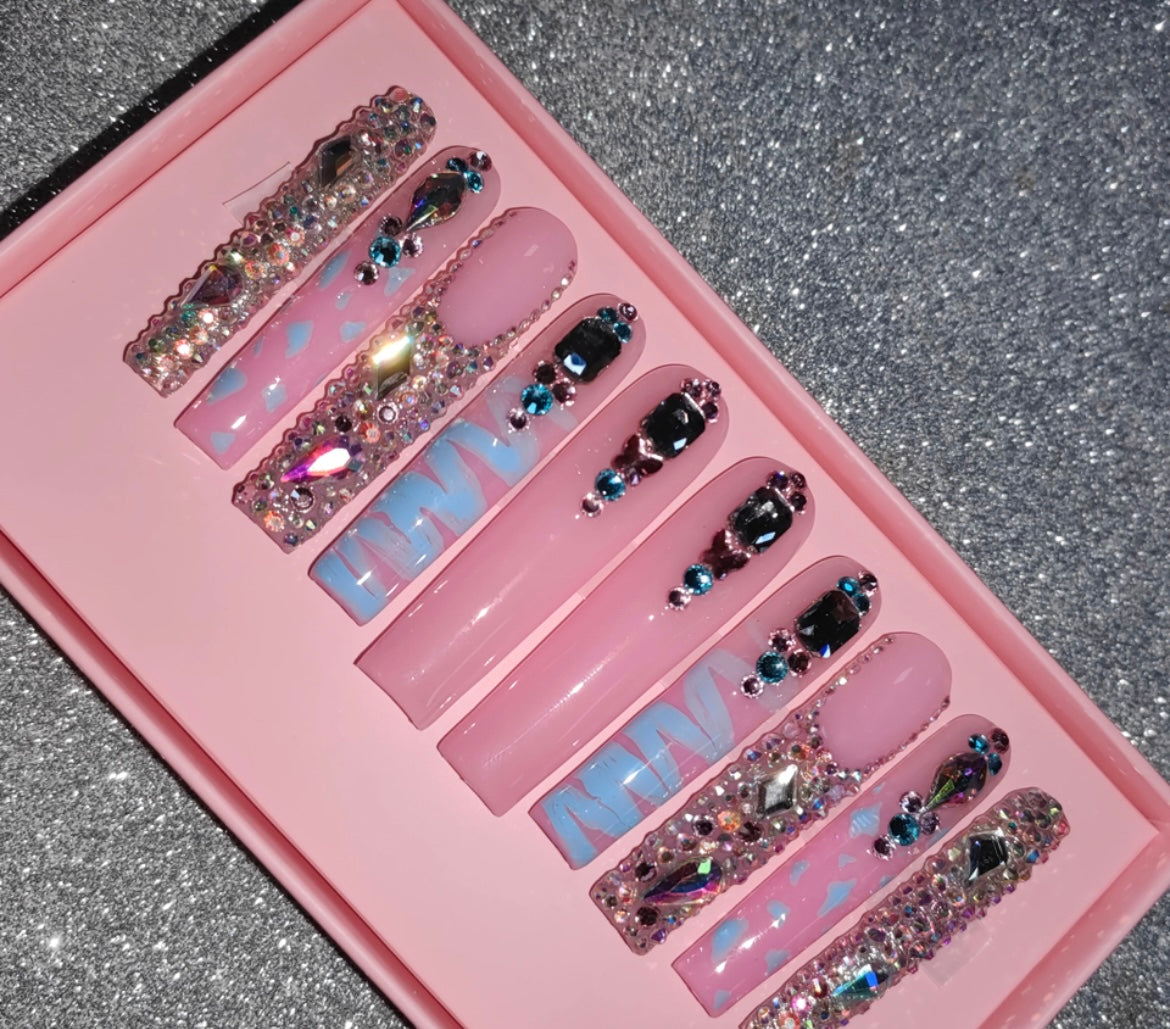 Blues Clues Press On Nails