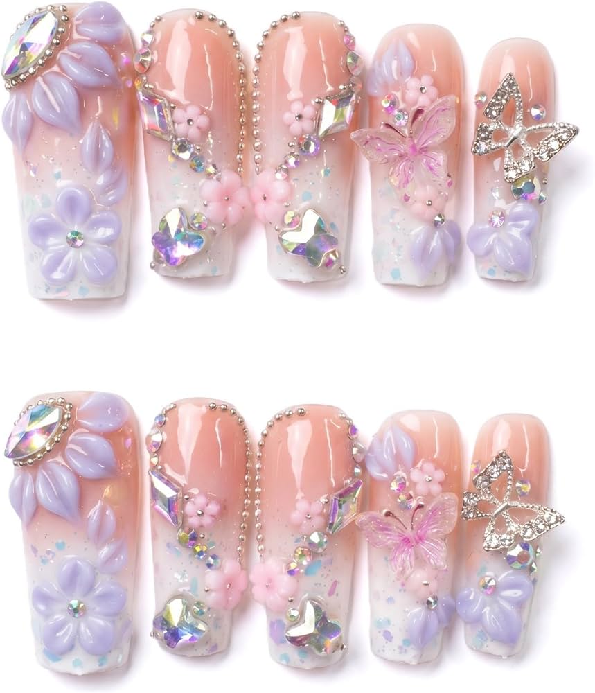 Enchanted Nights Press On Nails