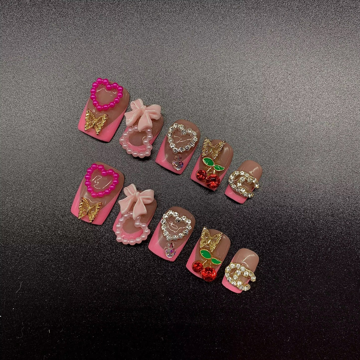 Girly Press On Nails