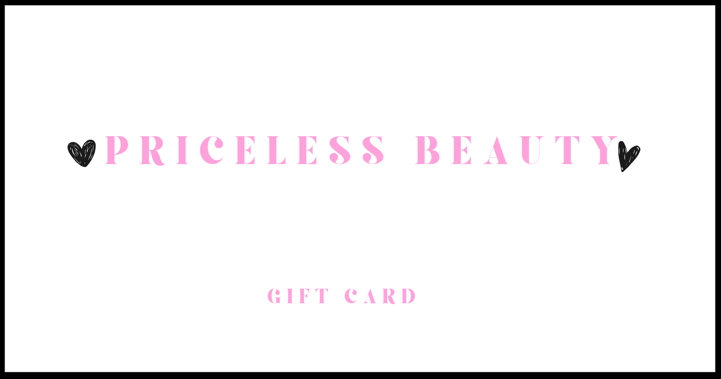Priceless Beauty e-Gift Card