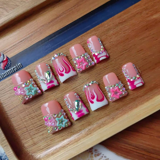 Serene Press On Nails