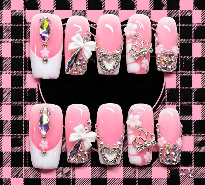 Princess Press On Nails