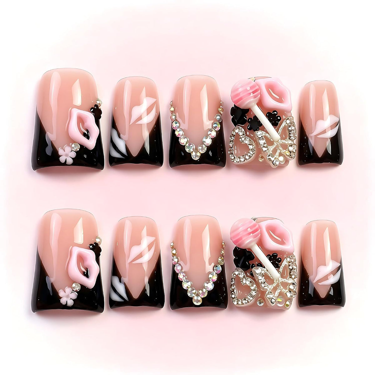 Temptations Press On Nails