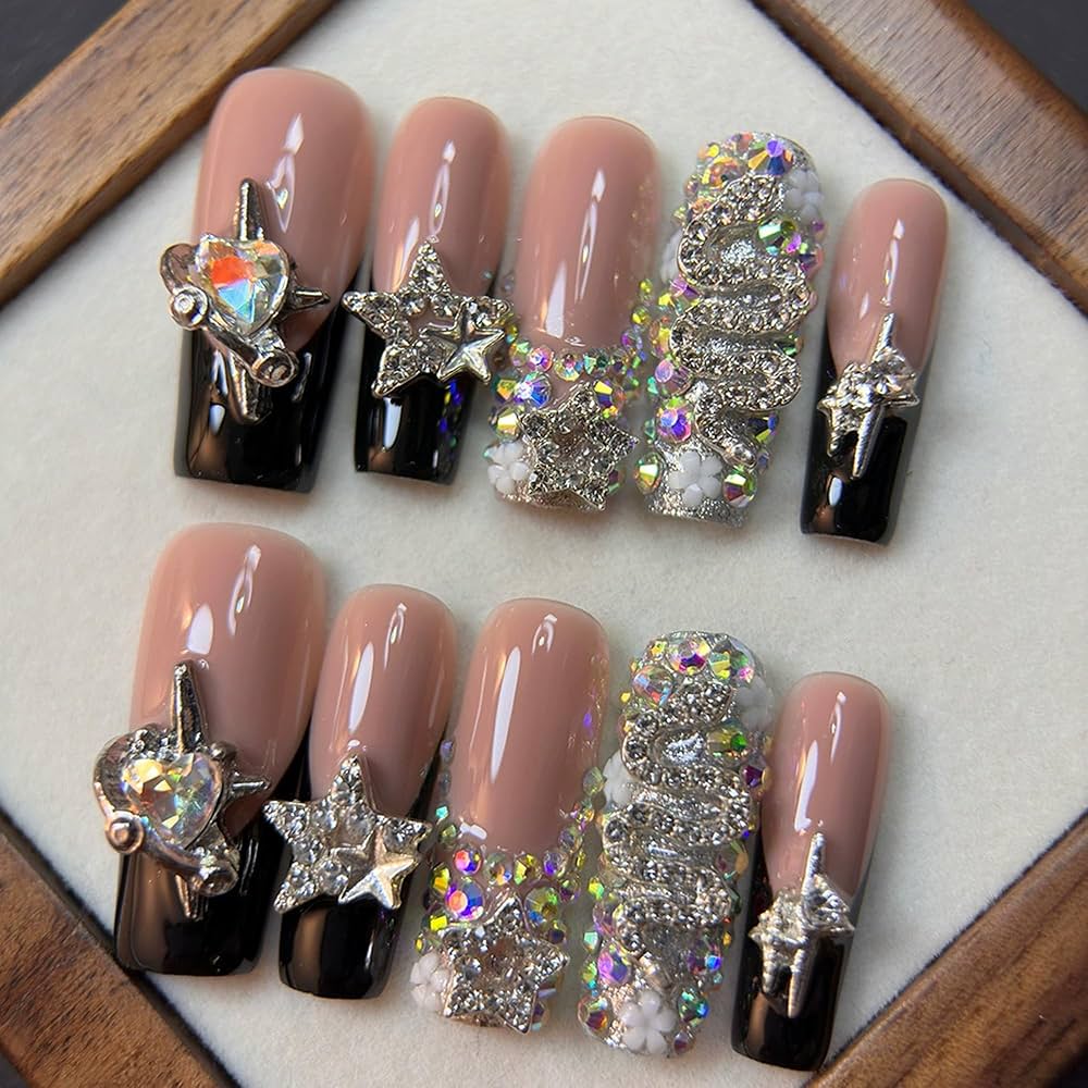 Bling’d Out Press On Nails