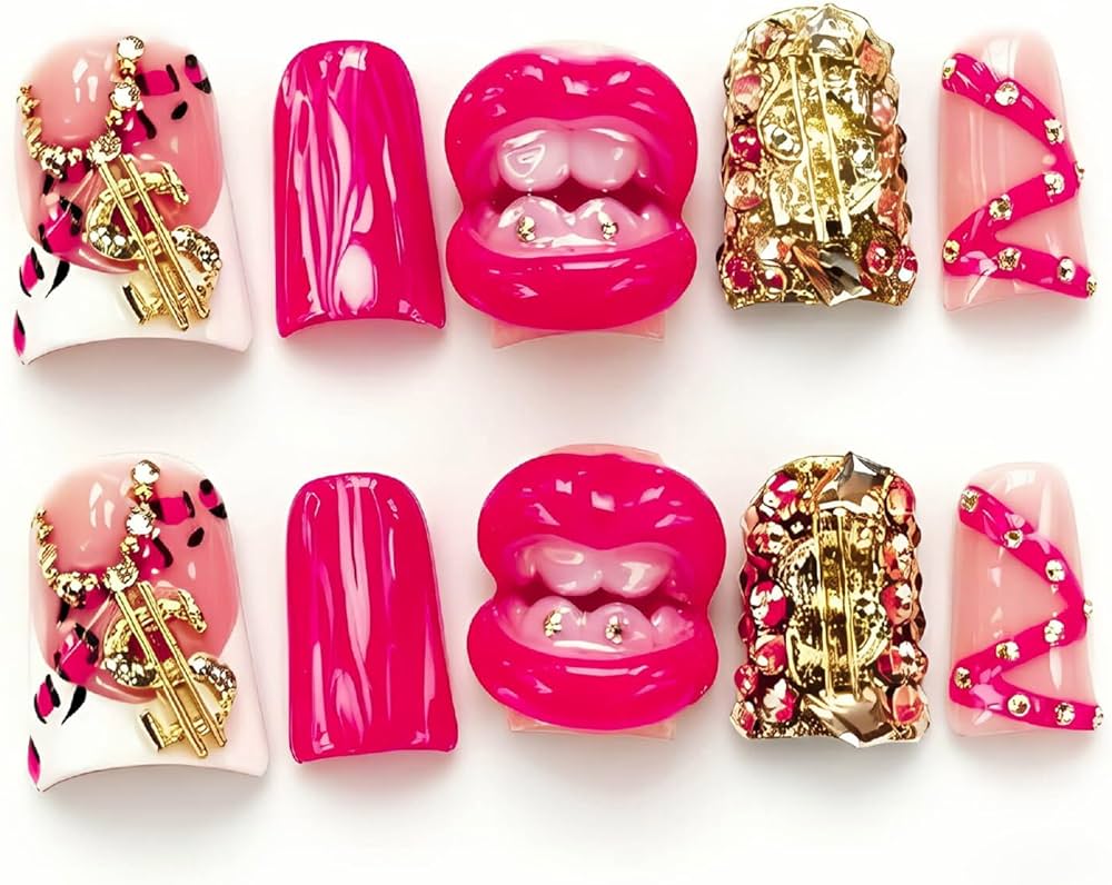 Money Queen Press On Nails