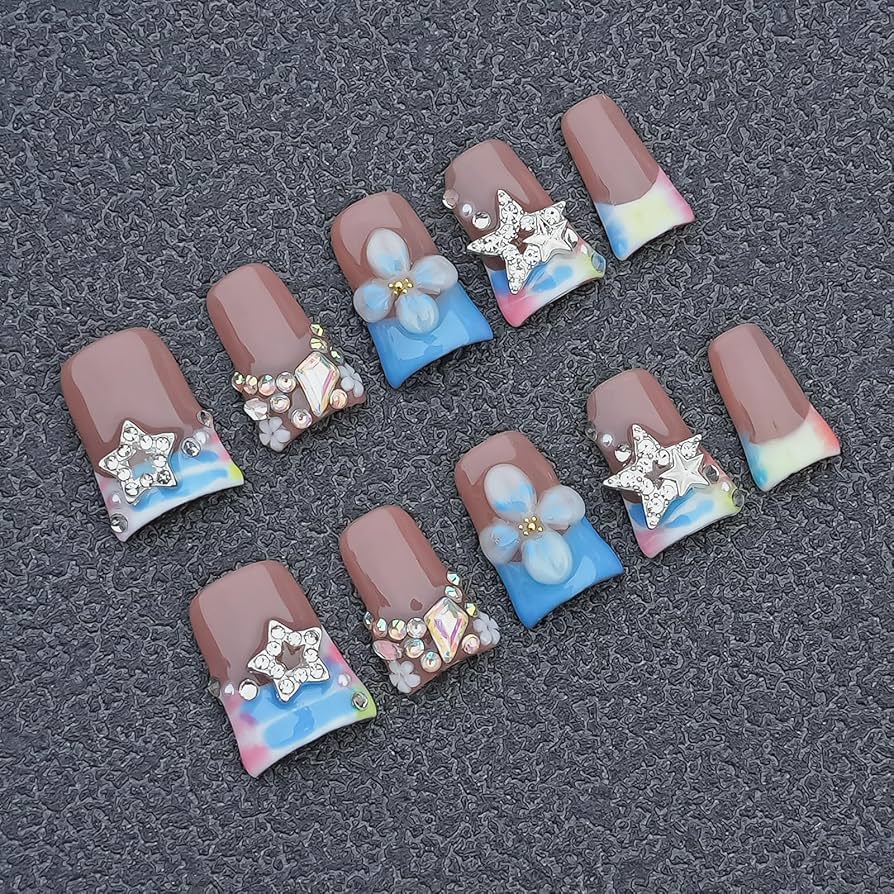 Galaxy Press On Nails