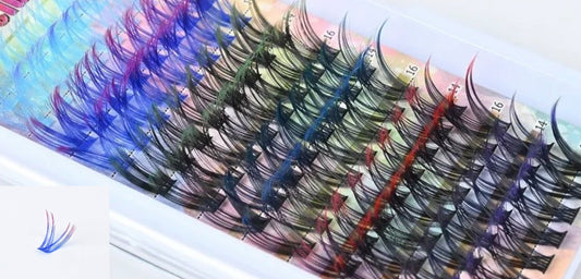 Ombré Lash Clusters
