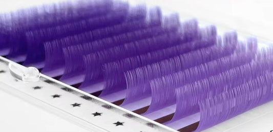 Shades of Purple Lash Extensions