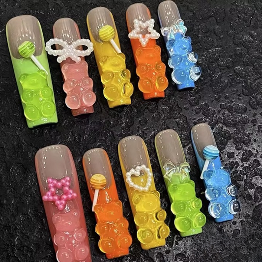 Care Bears Press On Nails