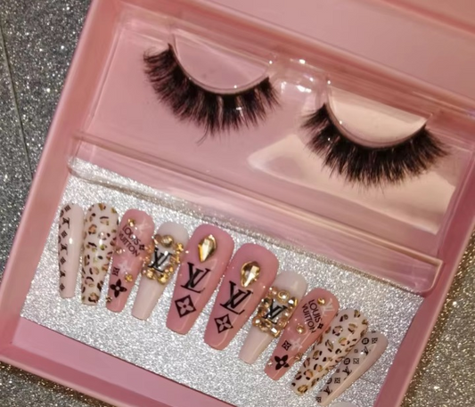 LV Designer Lash Set