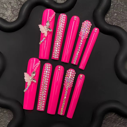 Pink Dreams Press On Nails