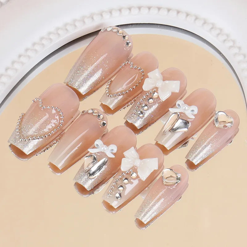 Simplistic Press On Nails