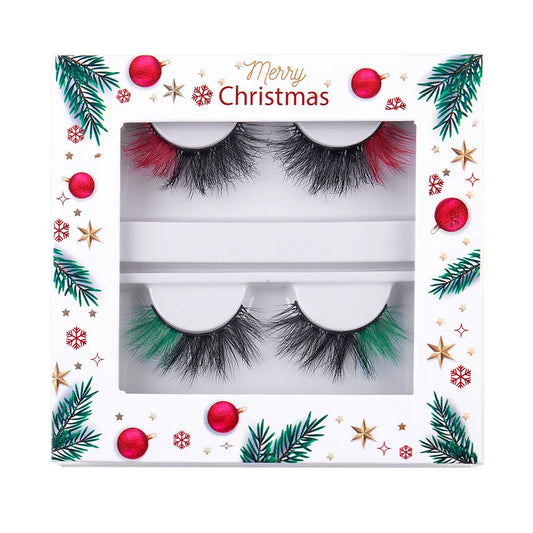 Red & Green Lash Duo