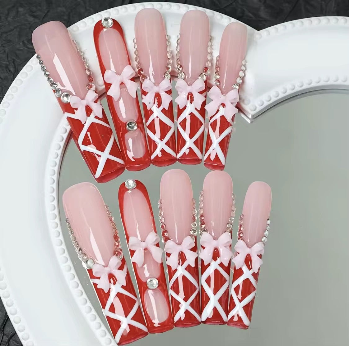 Red Riding Press On Nails